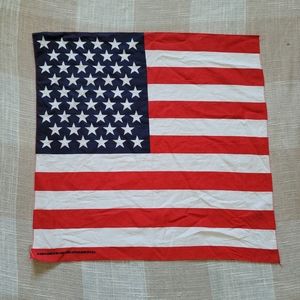 True Vintage Team USA Olympic Western Beachy American Flag Bandana